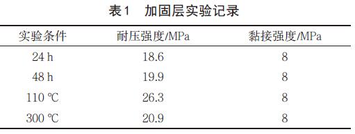 加固層實驗記錄